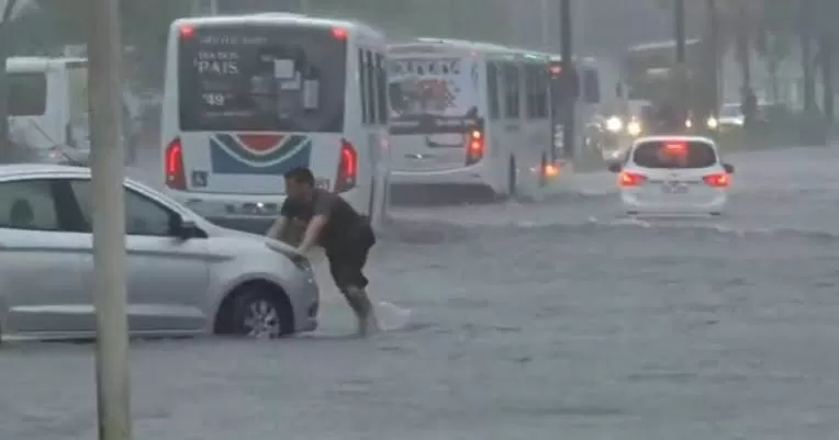 João Pessoa registra mais de 60 milímetros de chuva em apenas 12 horas