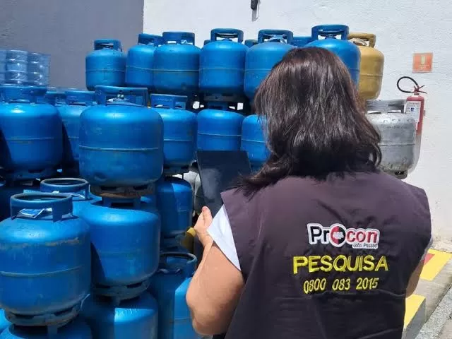 Preço do botijão de gás varia R$ 110 em João Pessoa, aponta Procon-PB
