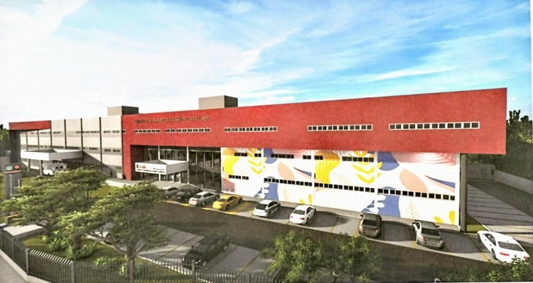 Projeto do Hospital da Mulher em João Pessoa. Reprodução: Governo da Paraíba.