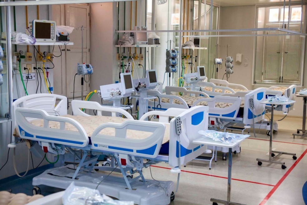 Leitos da rede municipal de João Pessoa. Reprodução: Internet.