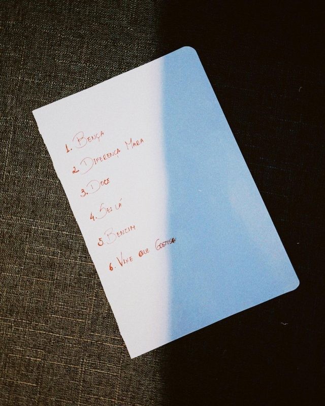 Lista de músicas do EP de Juliette. Reprodução: Instagram/Juliette.