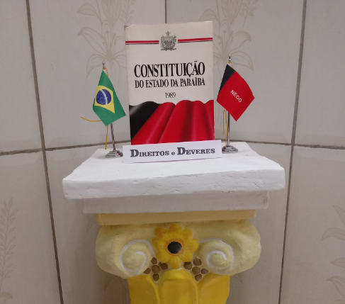 Constituição da Paraíba. Reprodução: Internet.