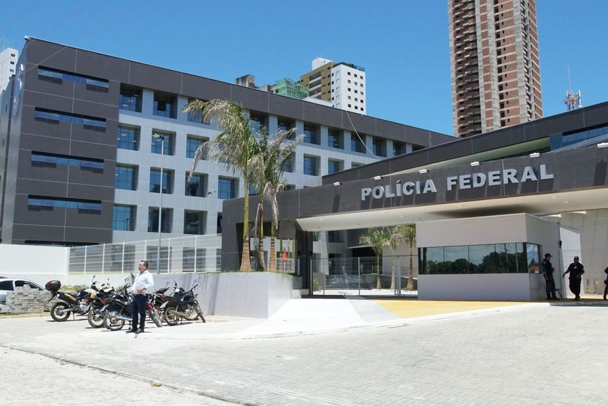 Sede da Polícia Federal da Paraíba. Reprodução: Walla Santos.