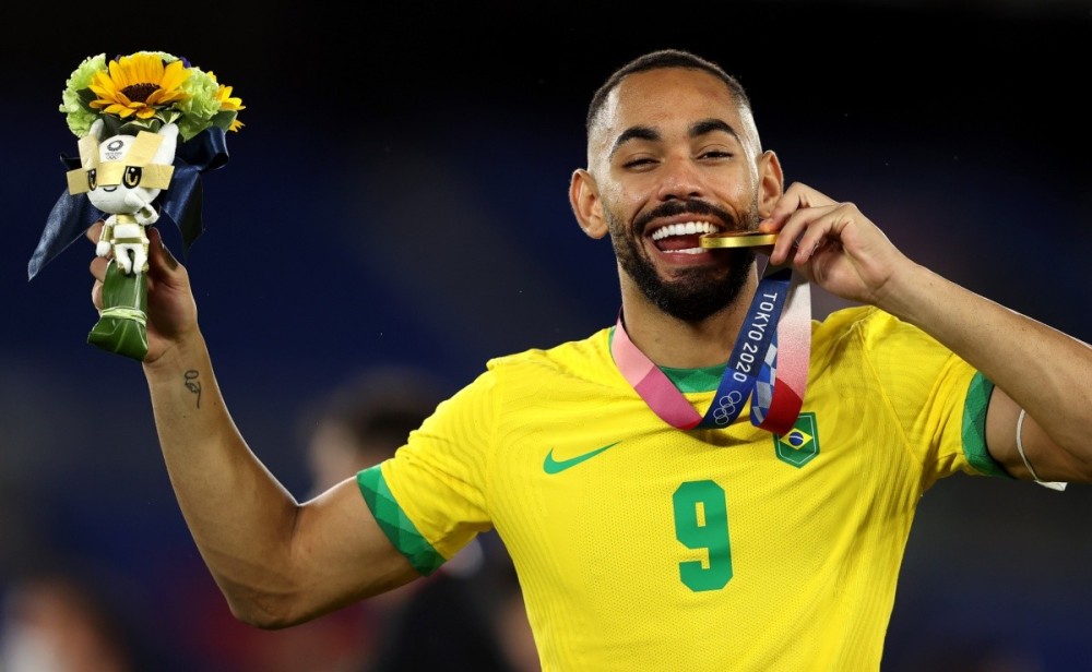 Matheus Cunha, atacante paraibano. Reprodução: Internet.