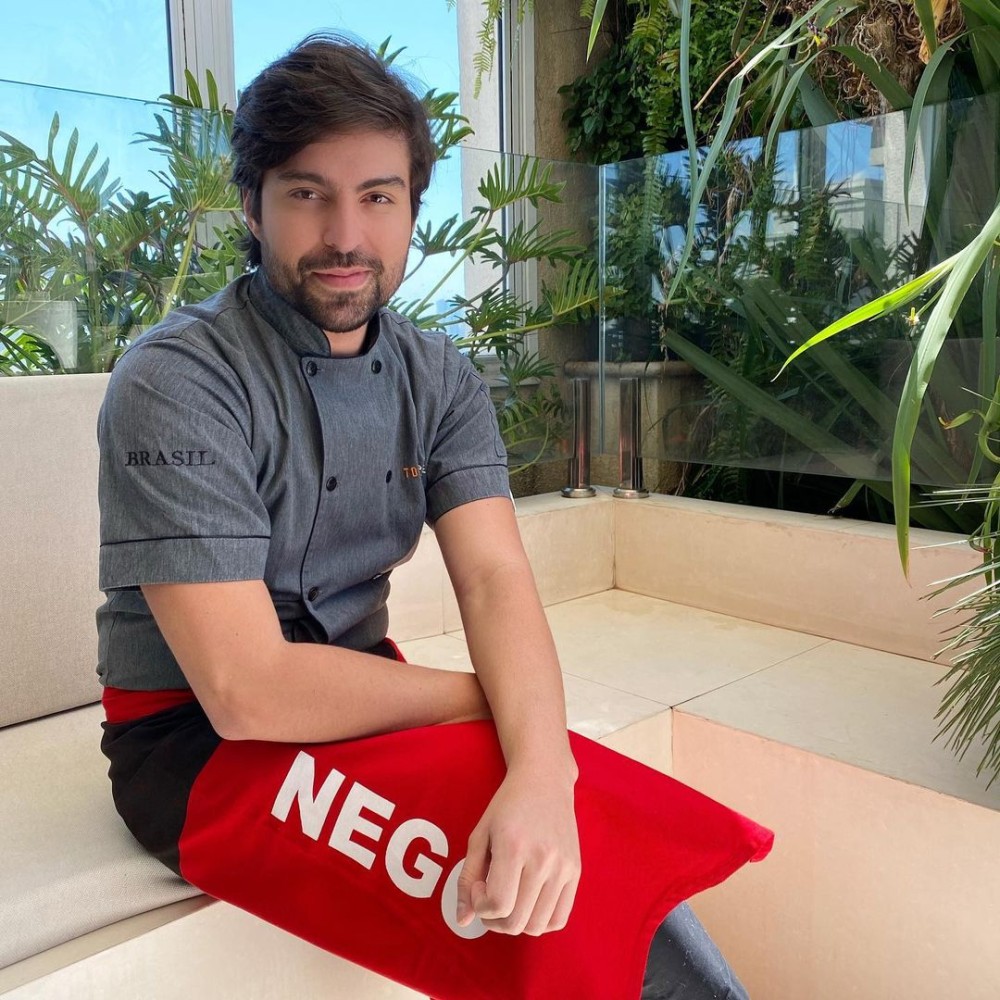 Chefe João Gonçalves. Reprodução: Instagram.