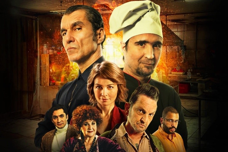Elenco da comédia “Estômago 2 – O Poderoso Chef”
