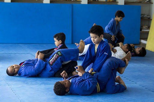 Jiu-Jitsu no CIEP Maringá. Data: 13/07/2017. Foto: Bruno Campos/Prefeitura de Macaé.