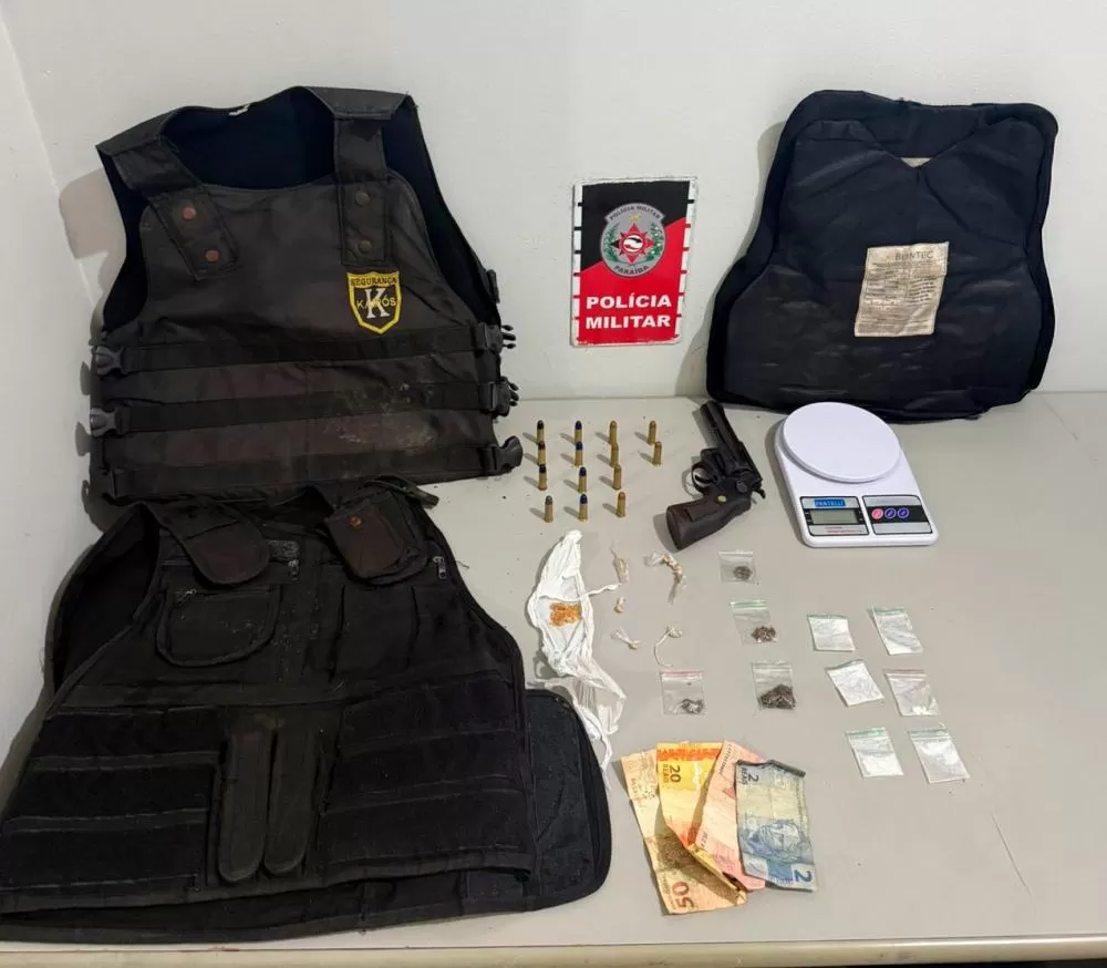 Suspeito por tráfico de drogas é preso em Santa Rita