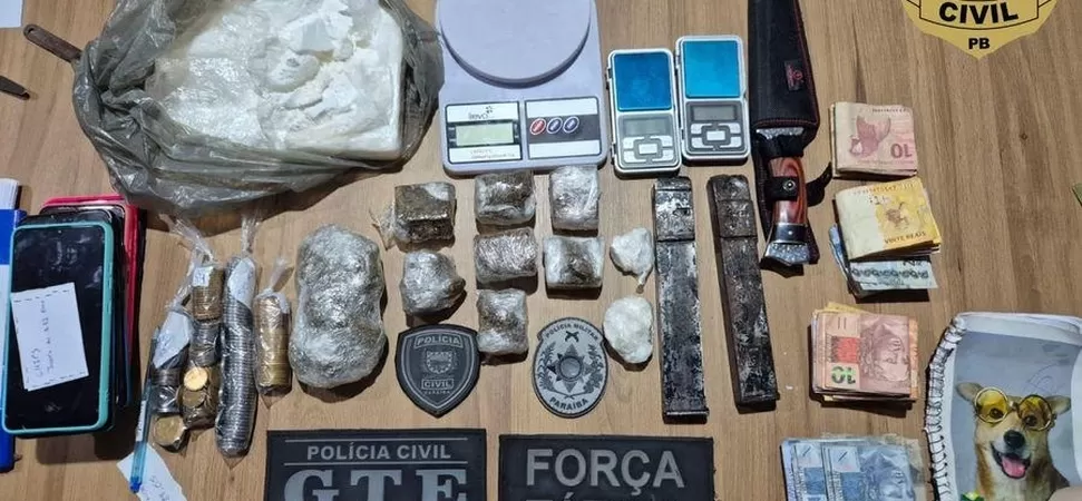 Oito suspeitos de tráfico de drogas são presos durante operação em Nova Floresta