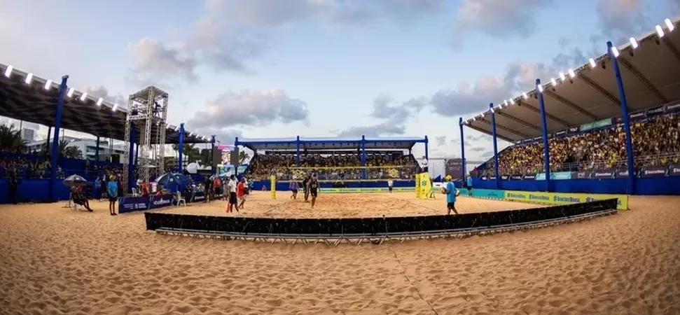 João Pessoa recebe etapa final do Circuito Brasileiro de Handebol de Praia nesta quinta-feira